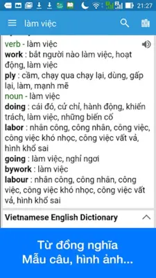 Vietnamese Dictionary Dict Box android App screenshot 0