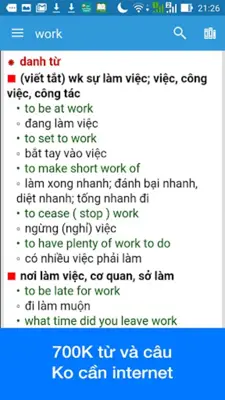 Vietnamese Dictionary Dict Box android App screenshot 1